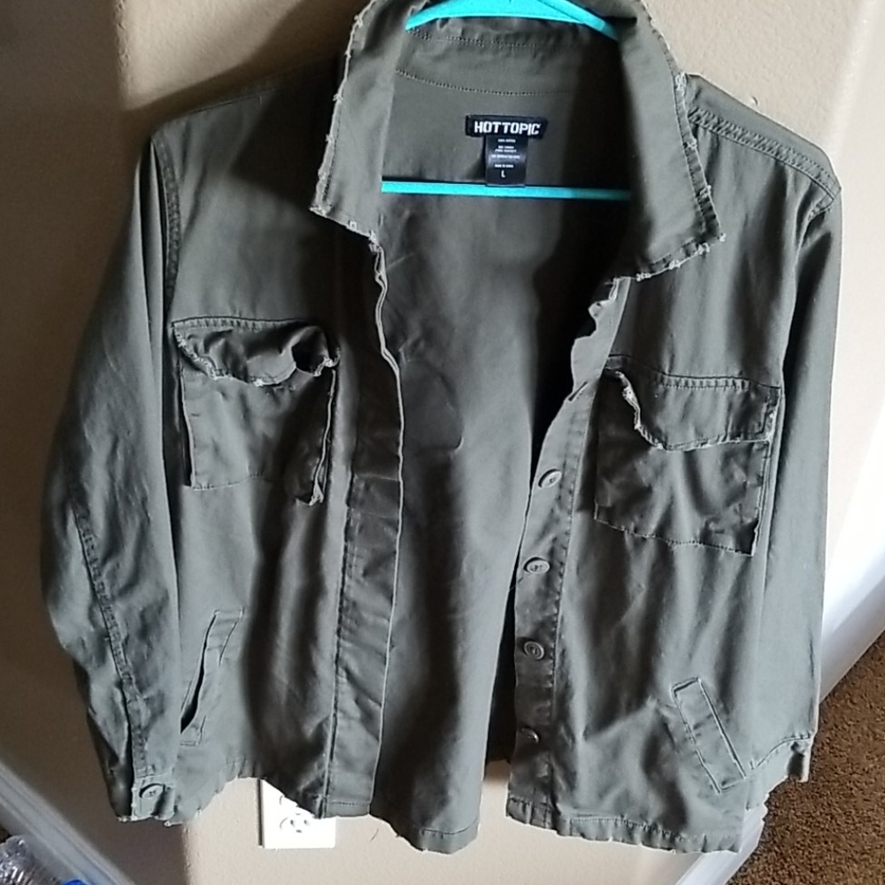 Army unicorn hardcore jacket shirt